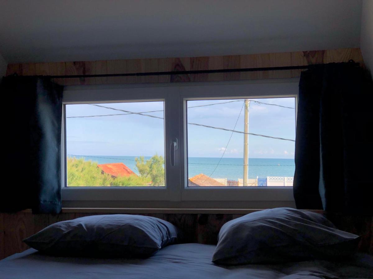 La maison penchée, avec jardin à 50m de la plage Asnelles Extérieur photo