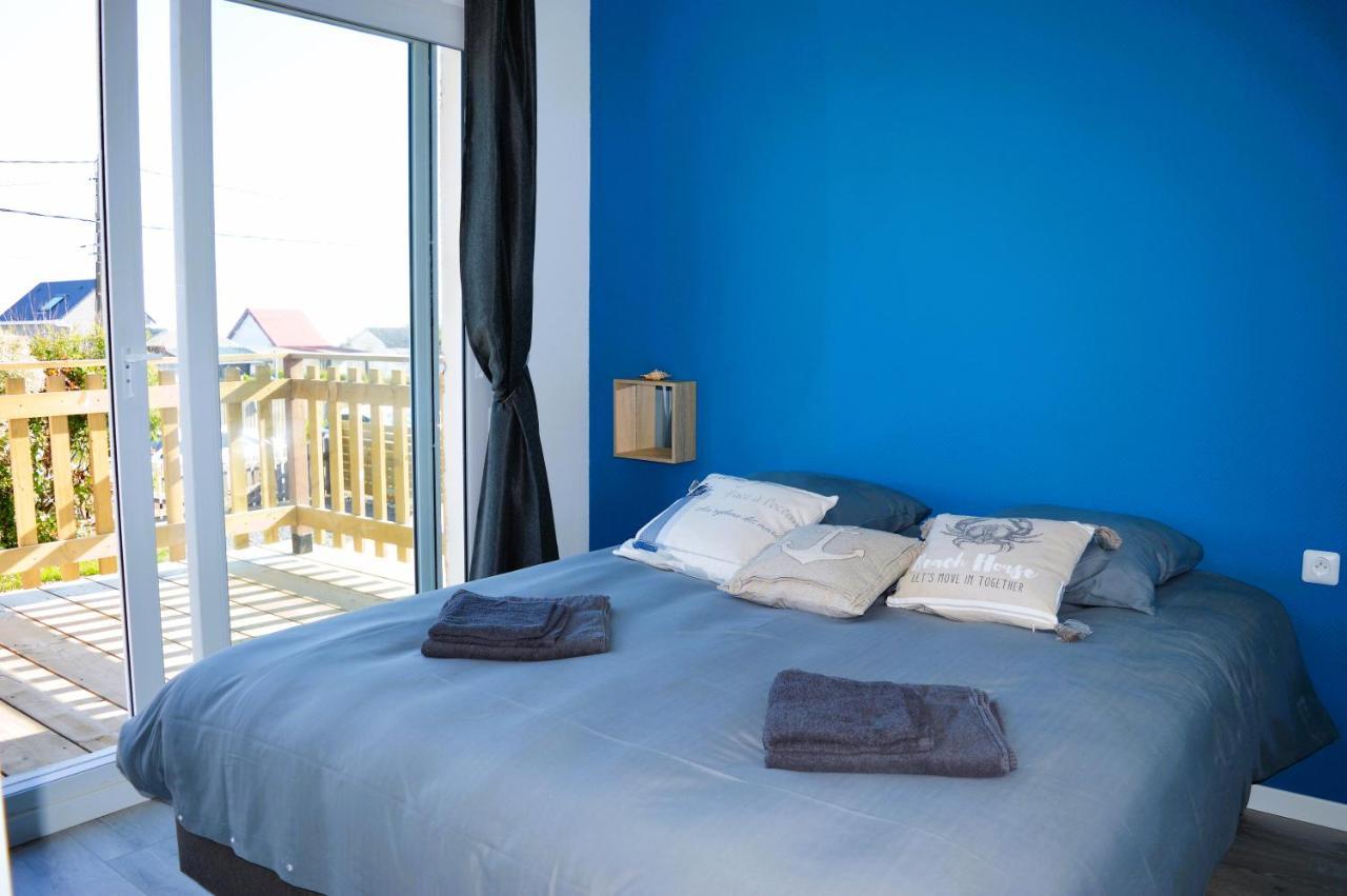 La maison penchée, avec jardin à 50m de la plage Asnelles Extérieur photo