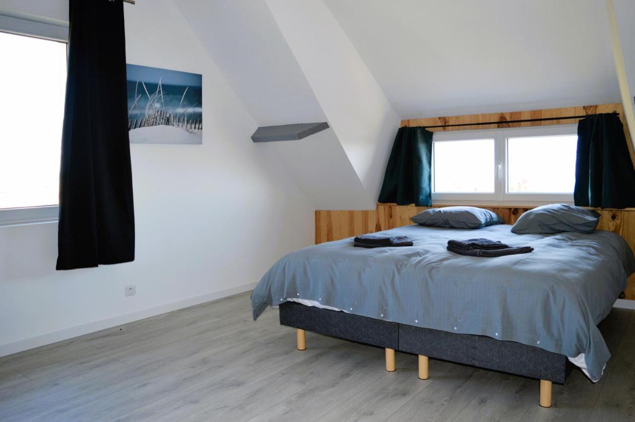 La maison penchée, avec jardin à 50m de la plage Asnelles Extérieur photo
