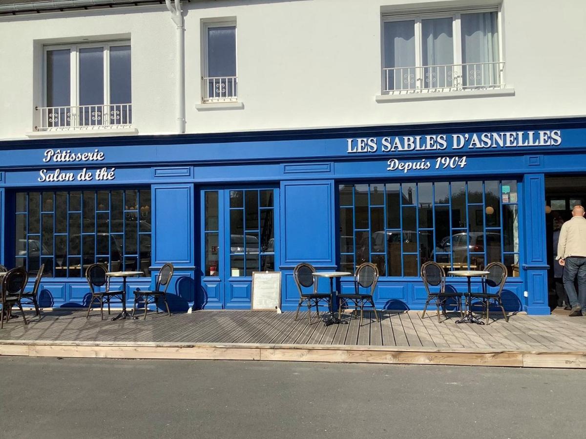 La maison penchée, avec jardin à 50m de la plage Asnelles Extérieur photo